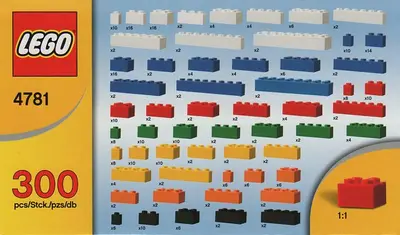 LEGO Creator 4781 Bulk Set - 300 bricks set