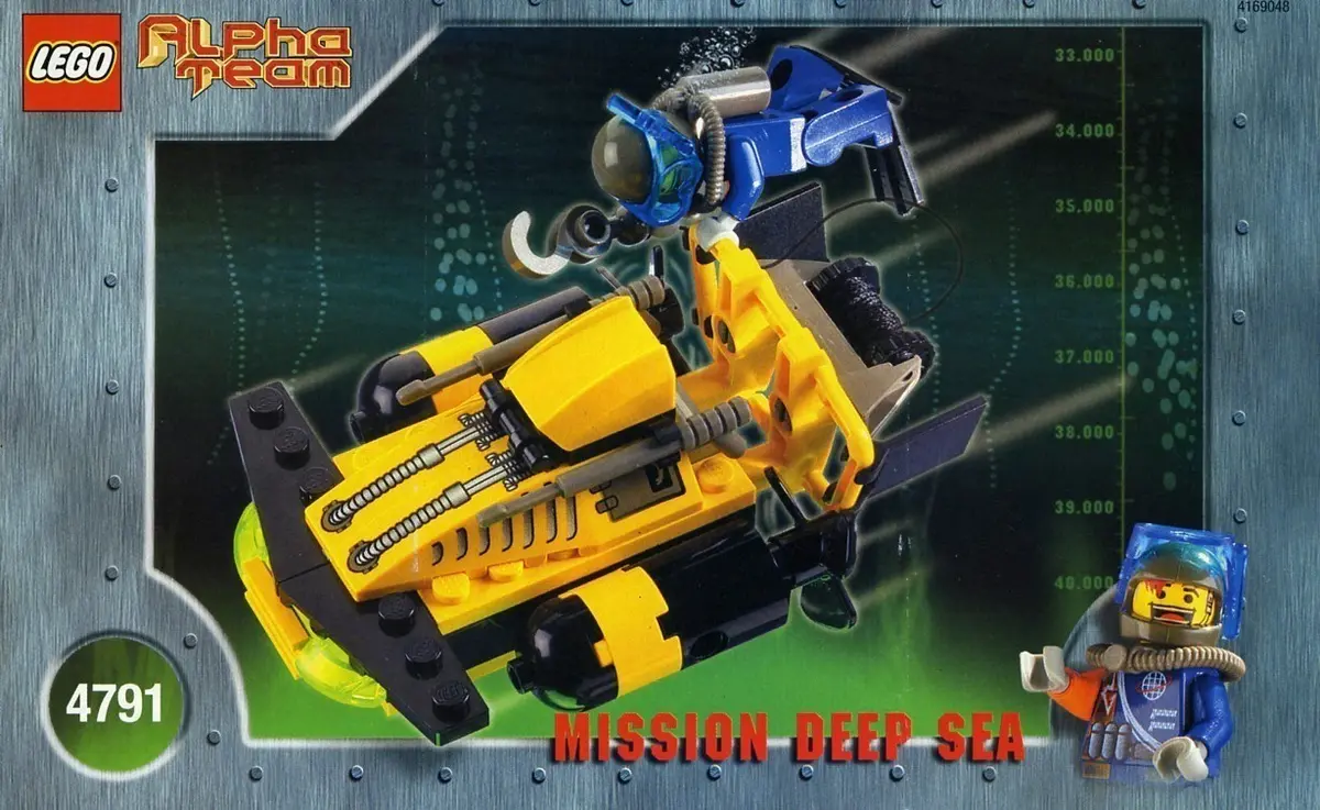 LEGO Alpha Team 4791 AT Sub-Surface Scooter set