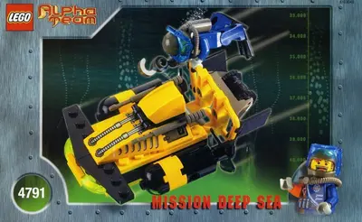 LEGO Alpha Team 4791 AT Sub-Surface Scooter set