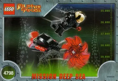 LEGO Alpha Team 4798 Evil Ogel Attack set