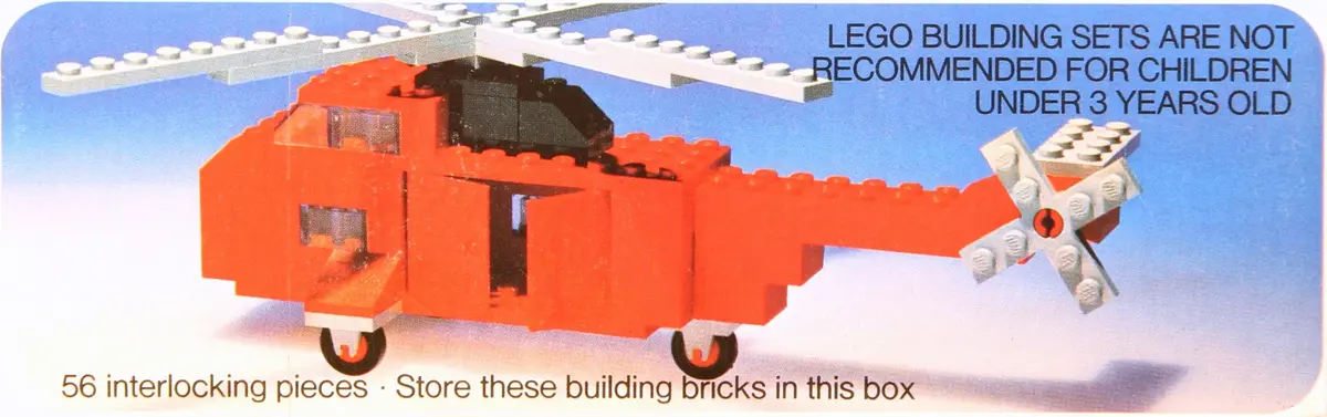 LEGO LEGOLAND 480 Rescue Helicopter set