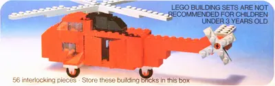 LEGO LEGOLAND 480 Rescue Helicopter set