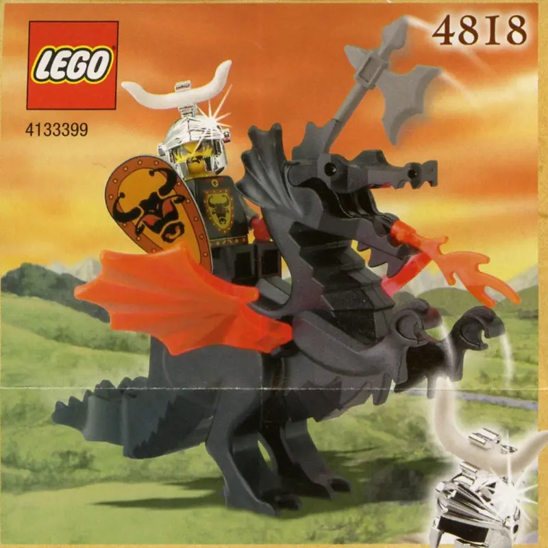 LEGO Castle 4818 Dragon Rider set