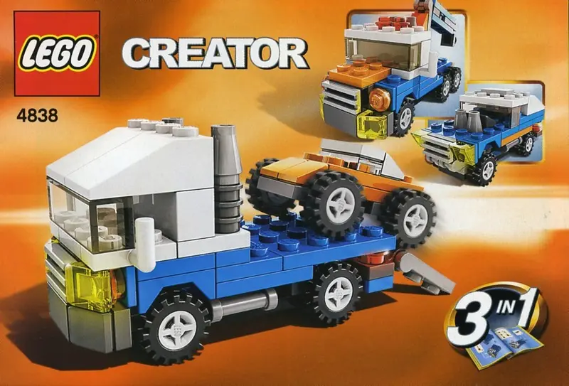 LEGO Creator 4838 Mini Vehicles set