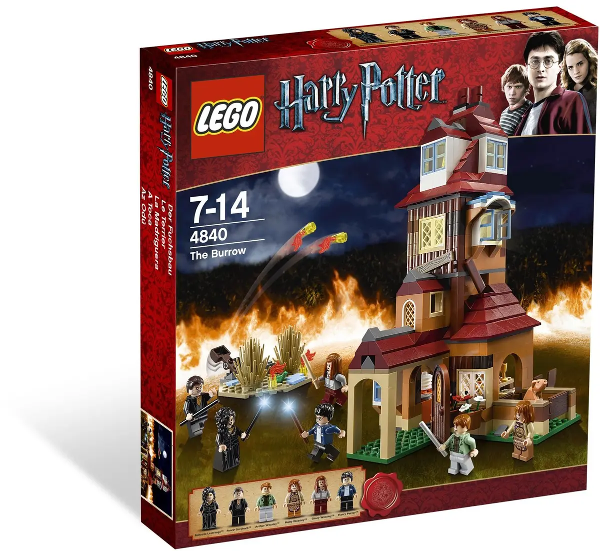 LEGO Harry Potter 4840 The Burrow set, image 10