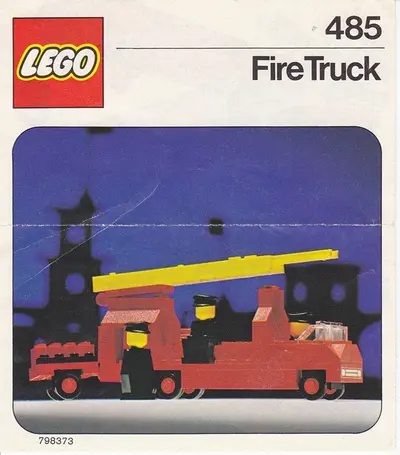 LEGO LEGOLAND 485 Fire Truck set
