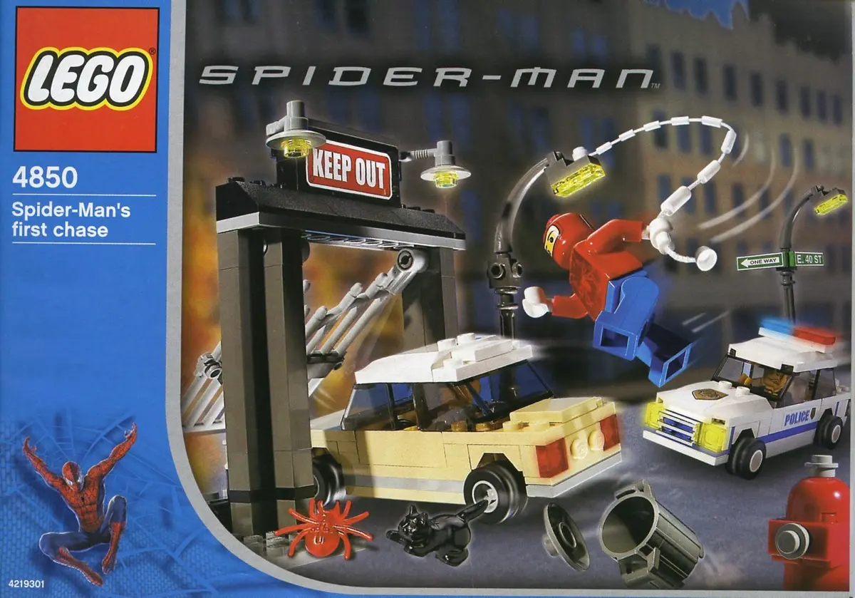 LEGO Spider-Man 4850 Spider-Man's first chase set