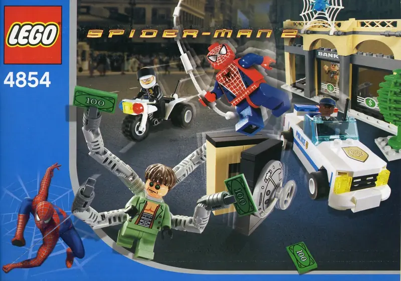 LEGO Spider-Man 4854 Doc Ock's Bank Robbery set