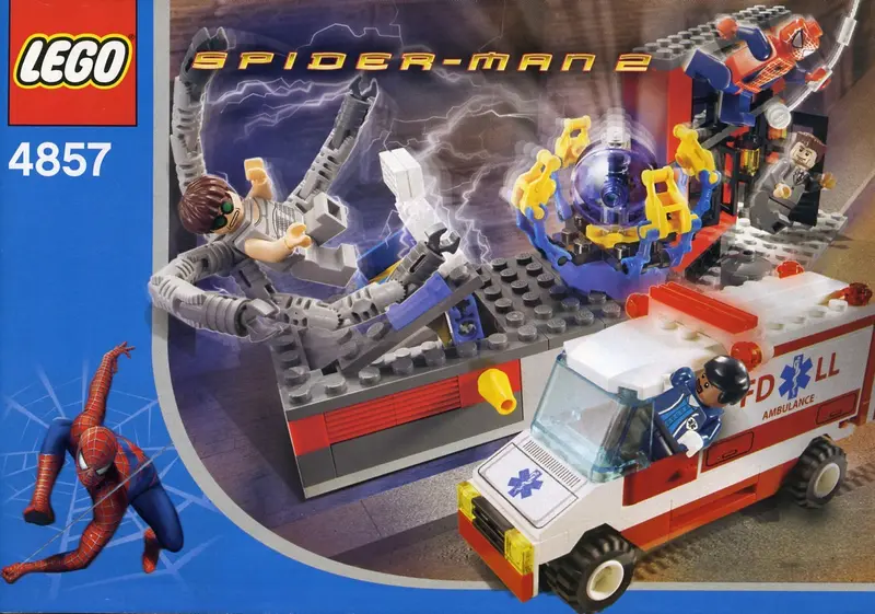 LEGO Spider-Man 4857 Doc Ock's Fusion Lab set