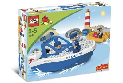 LEGO DUPLO 4861 Police Boat set