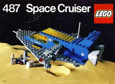 LEGO Space 487 Space Cruiser set