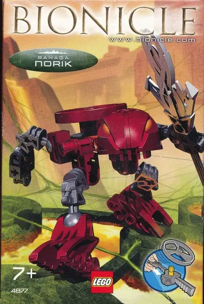 LEGO Bionicle 4877 Rahaga Norik set