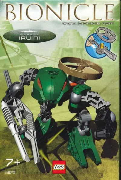 LEGO Bionicle 4879 Rahaga Iruini set