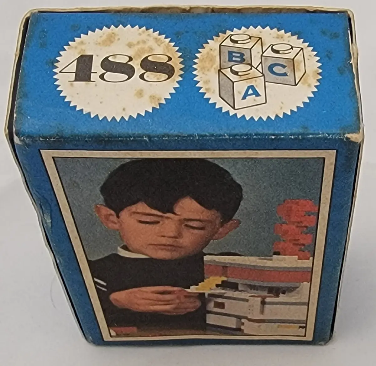 LEGO System 488 1 x 1 Bricks with Letters (System) set, image 2