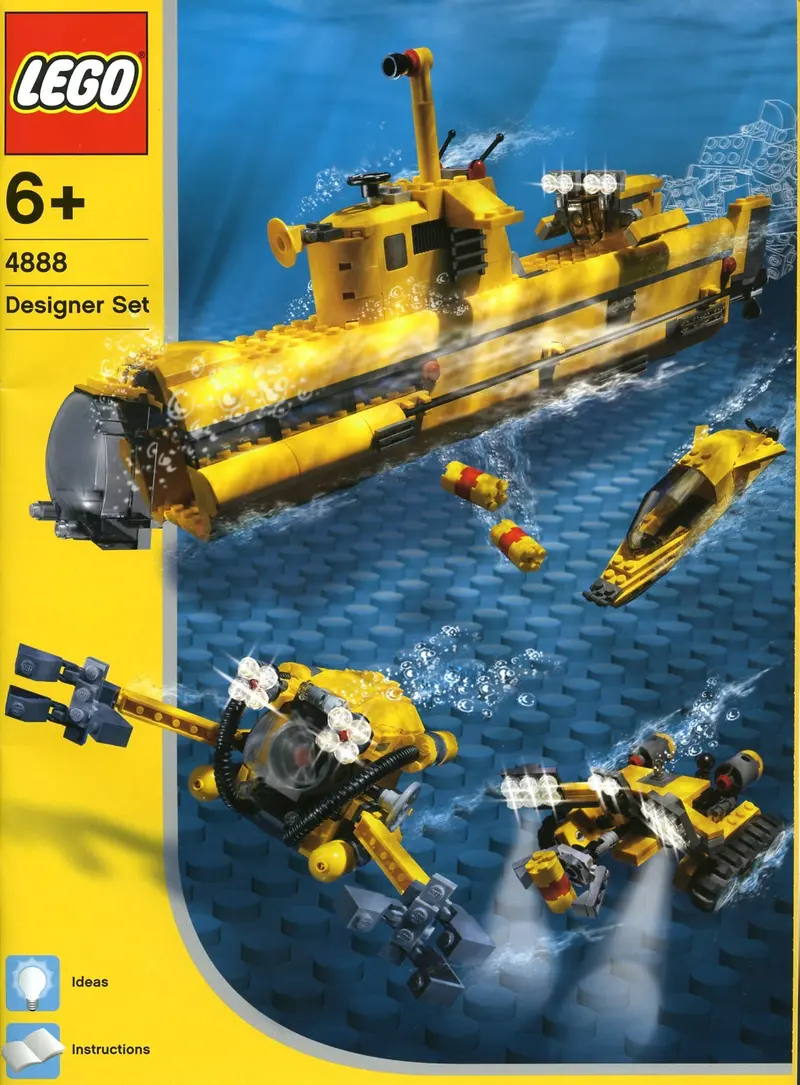 LEGO Creator 4888 Ocean Odyssey set