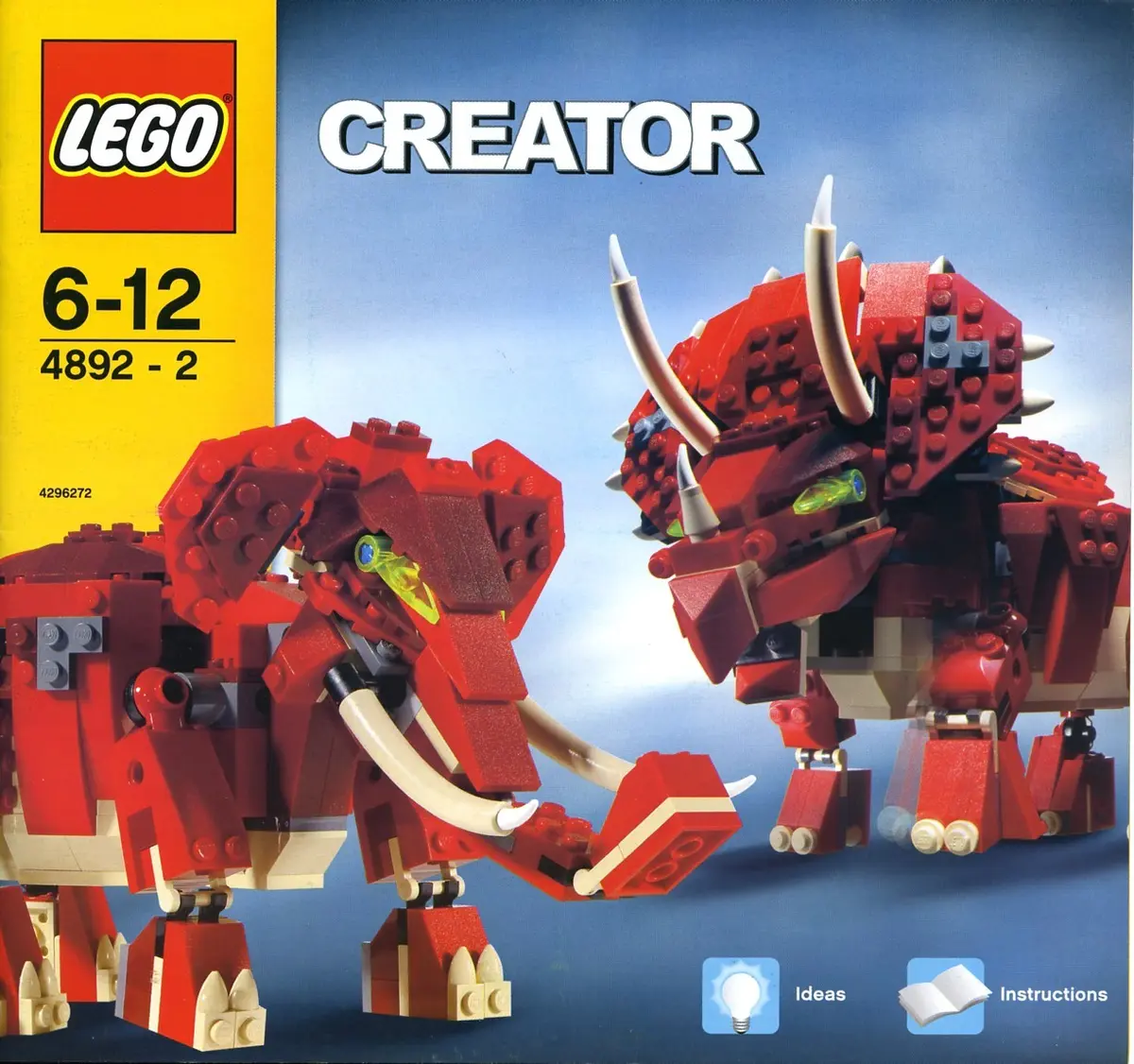 LEGO Creator 4892 Prehistoric Power set