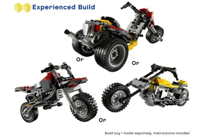 LEGO Creator 4893 Revvin' Riders set, image 5