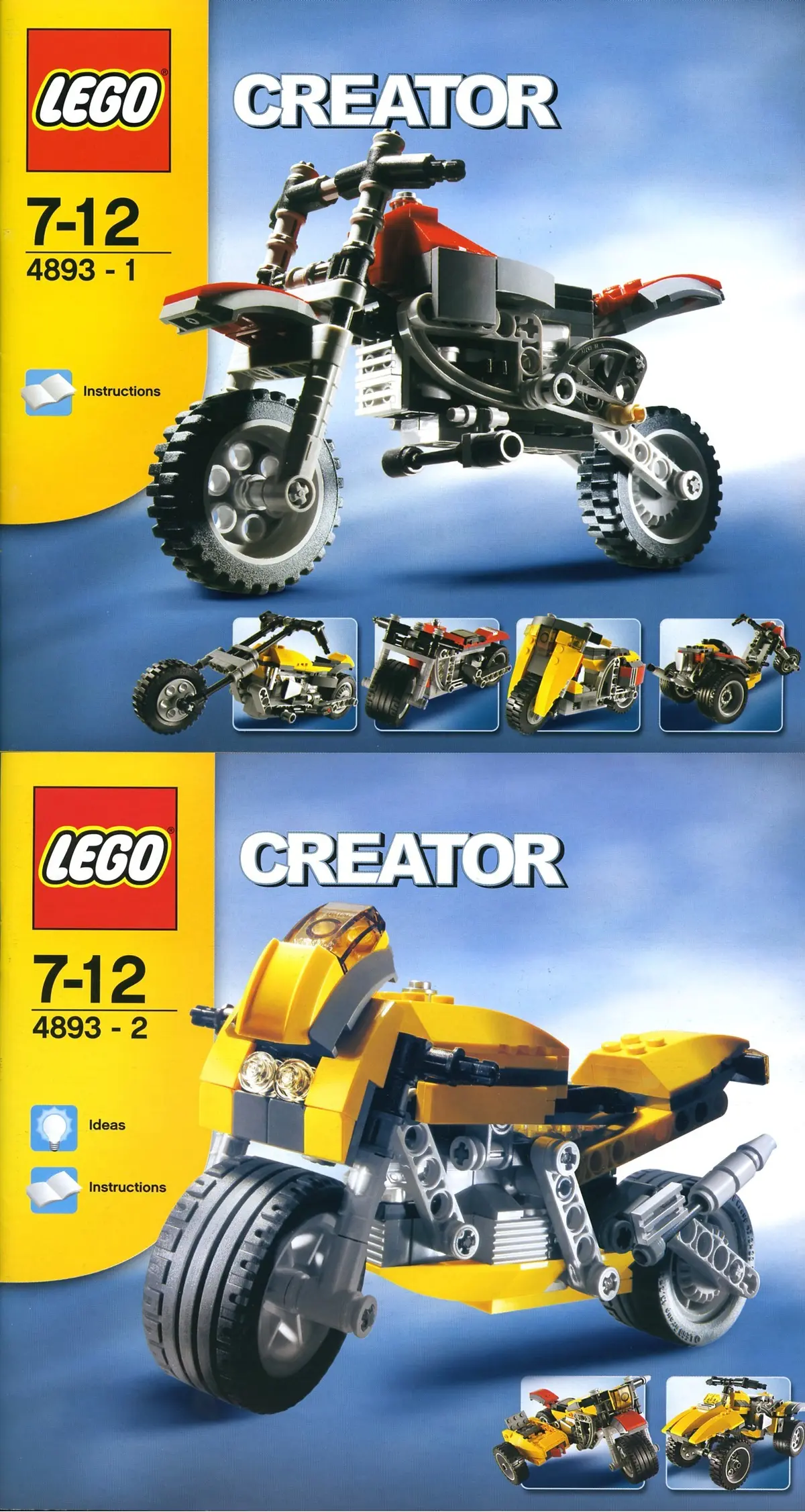LEGO Creator 4893 Revvin' Riders set