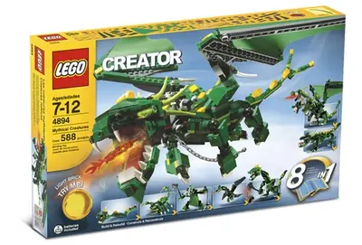 LEGO Creator 4894 Mythical Creatures set, image 3