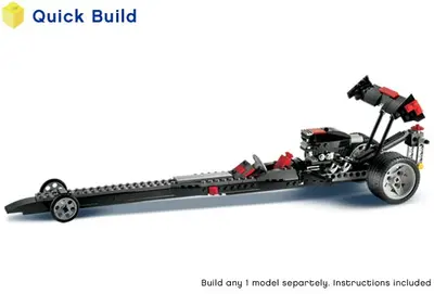 LEGO Creator 4896 Roaring Roadsters set, image 4