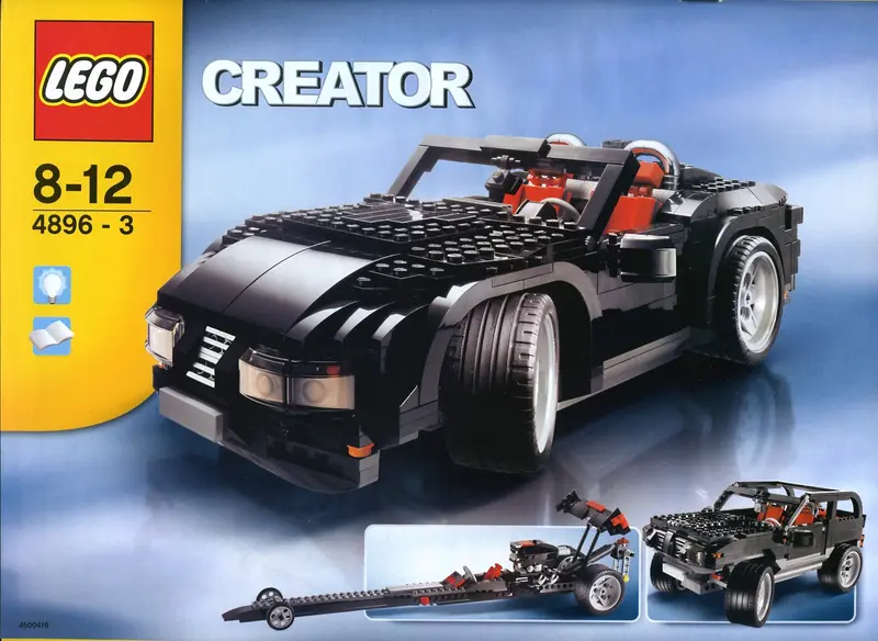 LEGO Creator 4896 Roaring Roadsters set