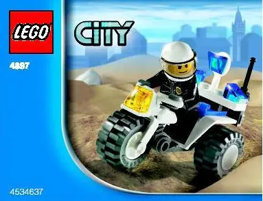 LEGO City 4897 Police Trike set