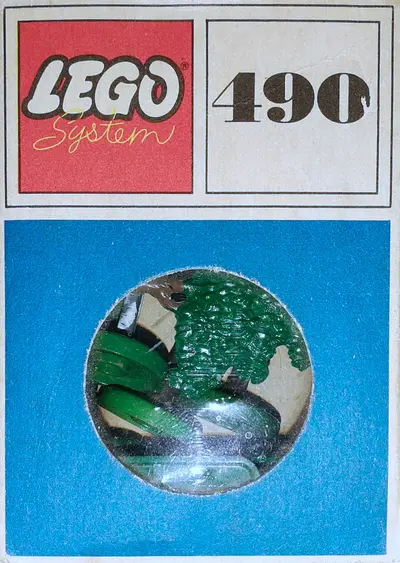 LEGO System 490 Trees and Bushes set