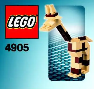 LEGO Creator 4905 Giraffe set