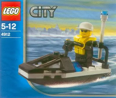 LEGO City 4912 Police Jet Ski set