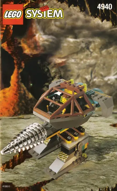 LEGO Rock Raiders 4940 Granite Grinder set