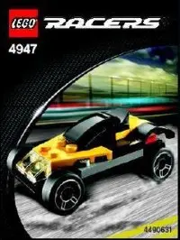 LEGO Racers 4947 Yellow Sports Car set