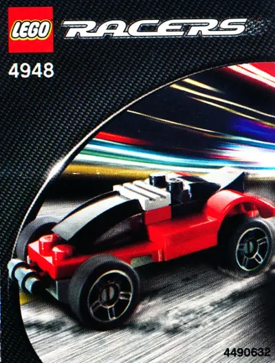 LEGO Racers 4948 Red Racer set