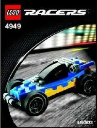 LEGO Racers 4949 Blue Buggy set