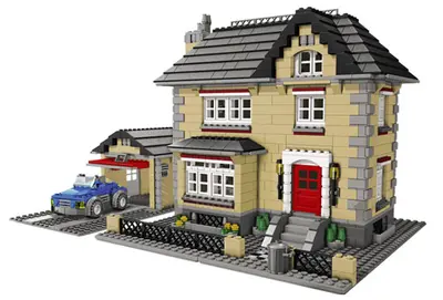 LEGO Creator 4954 Model Town House set, image 2