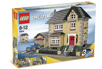 LEGO Creator 4954 Model Town House set, image 3