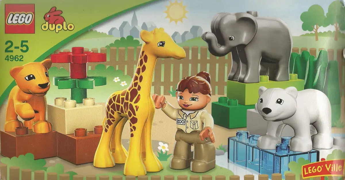 LEGO DUPLO 4962 Baby Zoo set