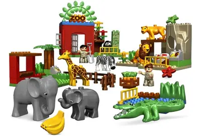 LEGO DUPLO 4968 Friendly Zoo set