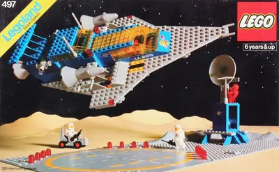 LEGO Space 497 Galaxy Explorer set