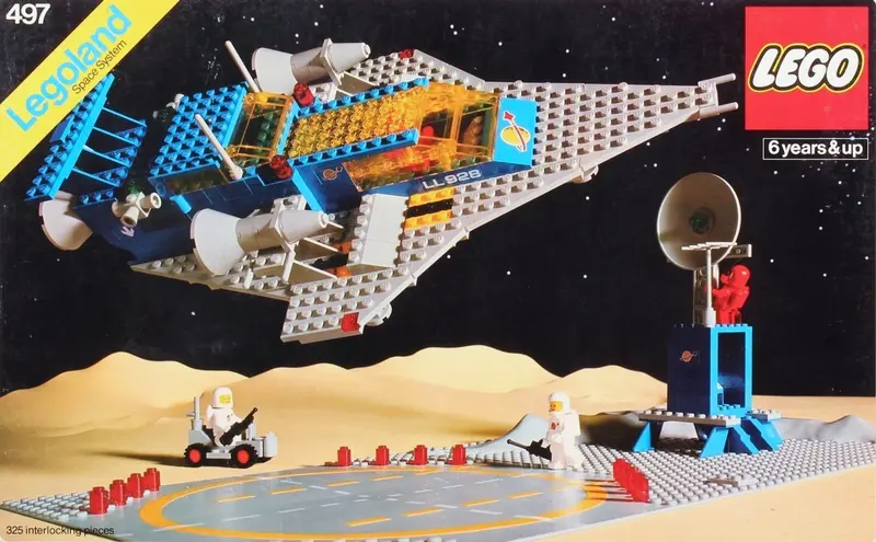 LEGO Space 497 Galaxy Explorer set