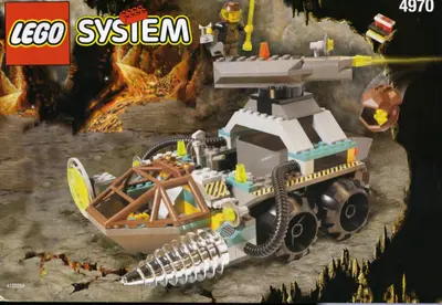 LEGO Rock Raiders 4970 Chrome Crusher set