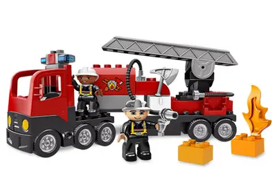 LEGO DUPLO 4977 Fire Truck set