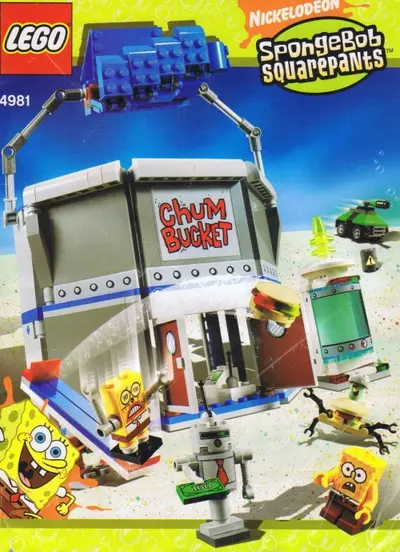 LEGO SpongeBob SquarePants 4981 The Chum Bucket set