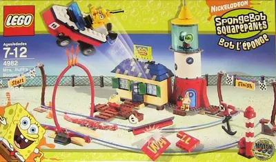 LEGO SpongeBob SquarePants 4982 Mrs. Puff's Boating School set
