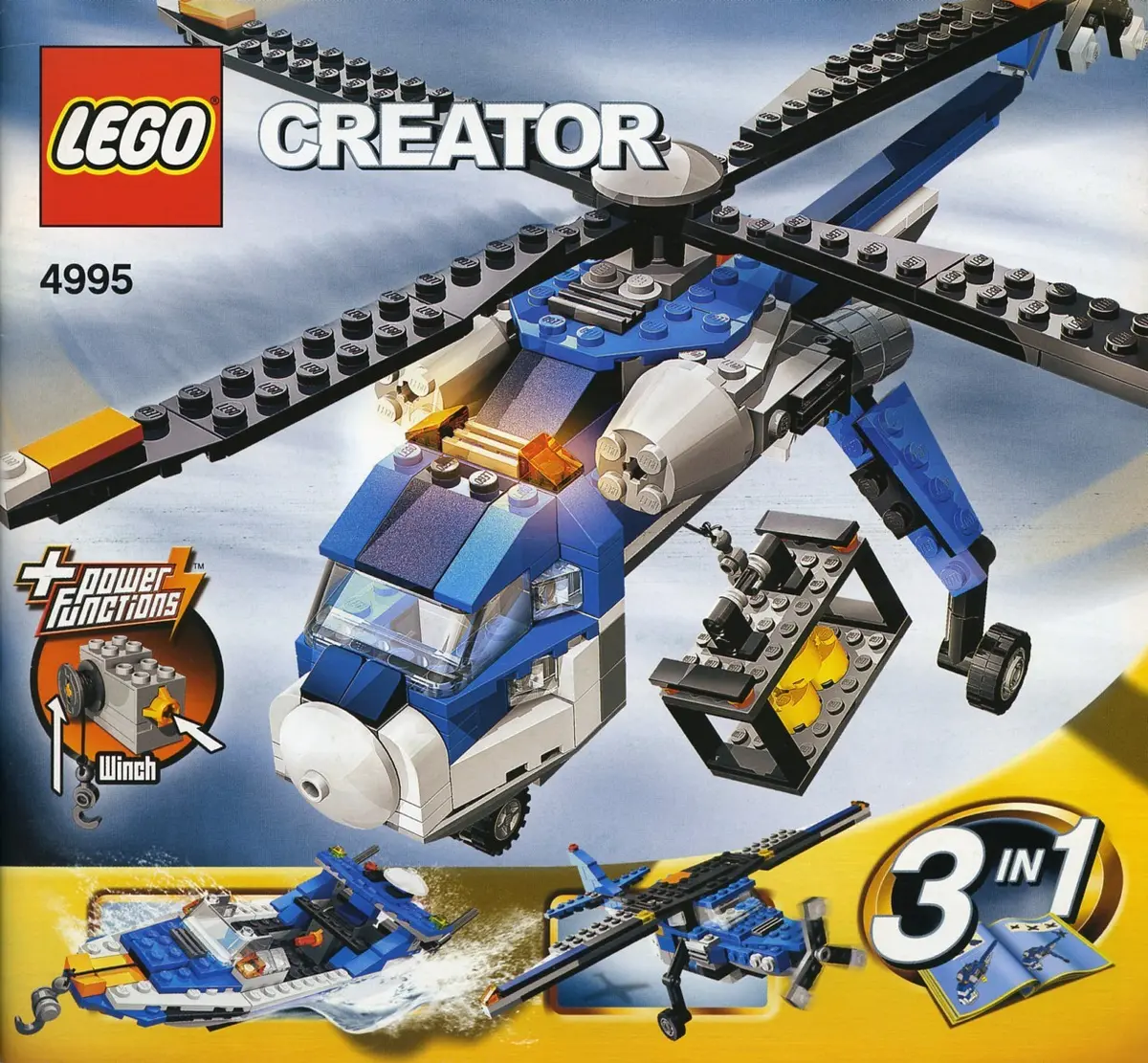 LEGO Creator 4995 Cargo Copter set