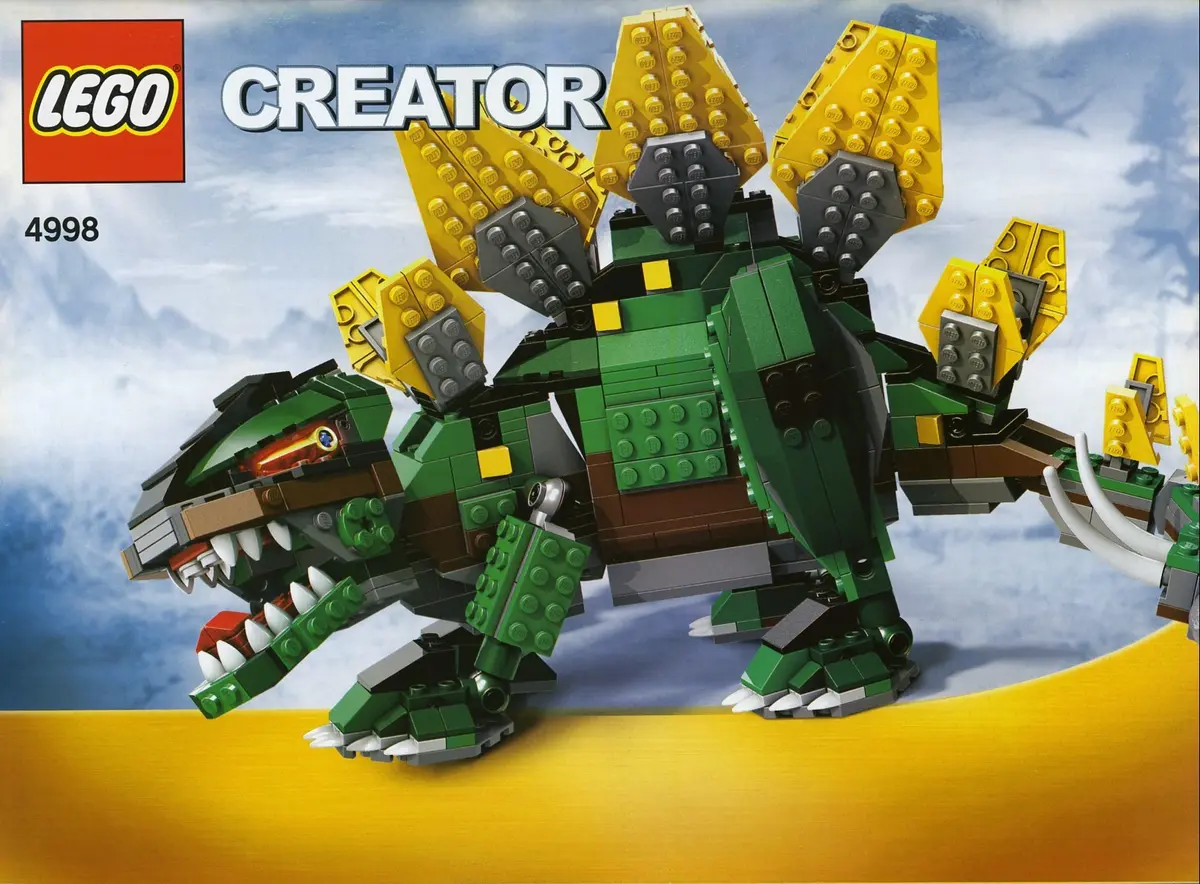 LEGO Creator 4998 Stegosaurus set