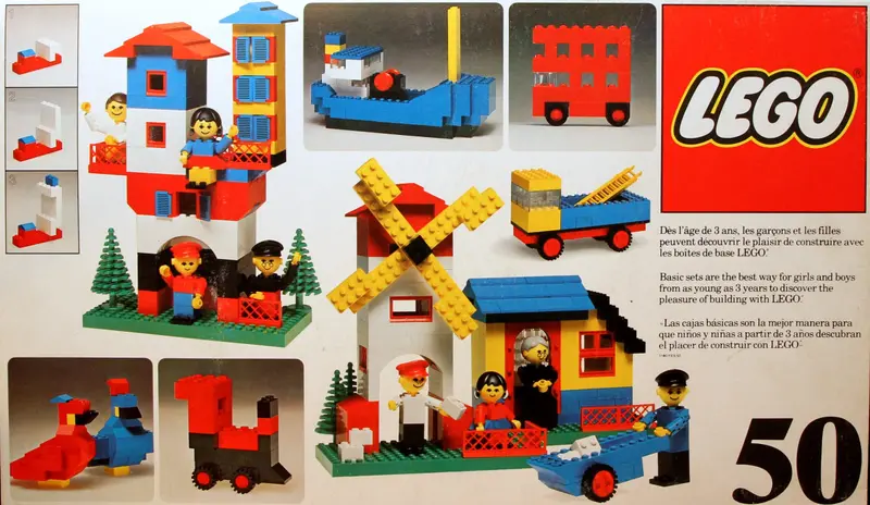 LEGO Basic 50 Basic Building Set, 3+ set