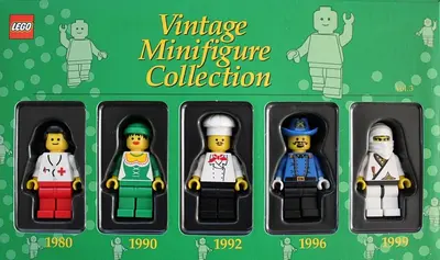LEGO Promotional 5000439 Vintage Minifigure Collection Vol. 3 (TRU edition) set