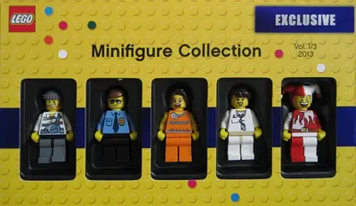 LEGO Promotional 5002146 Vintage Minifigure Collection 2013 Vol. 1 set