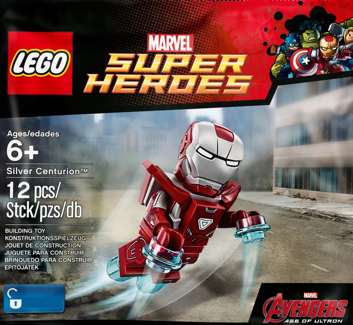 LEGO Marvel Super Heroes 5002946 Silver Centurion set