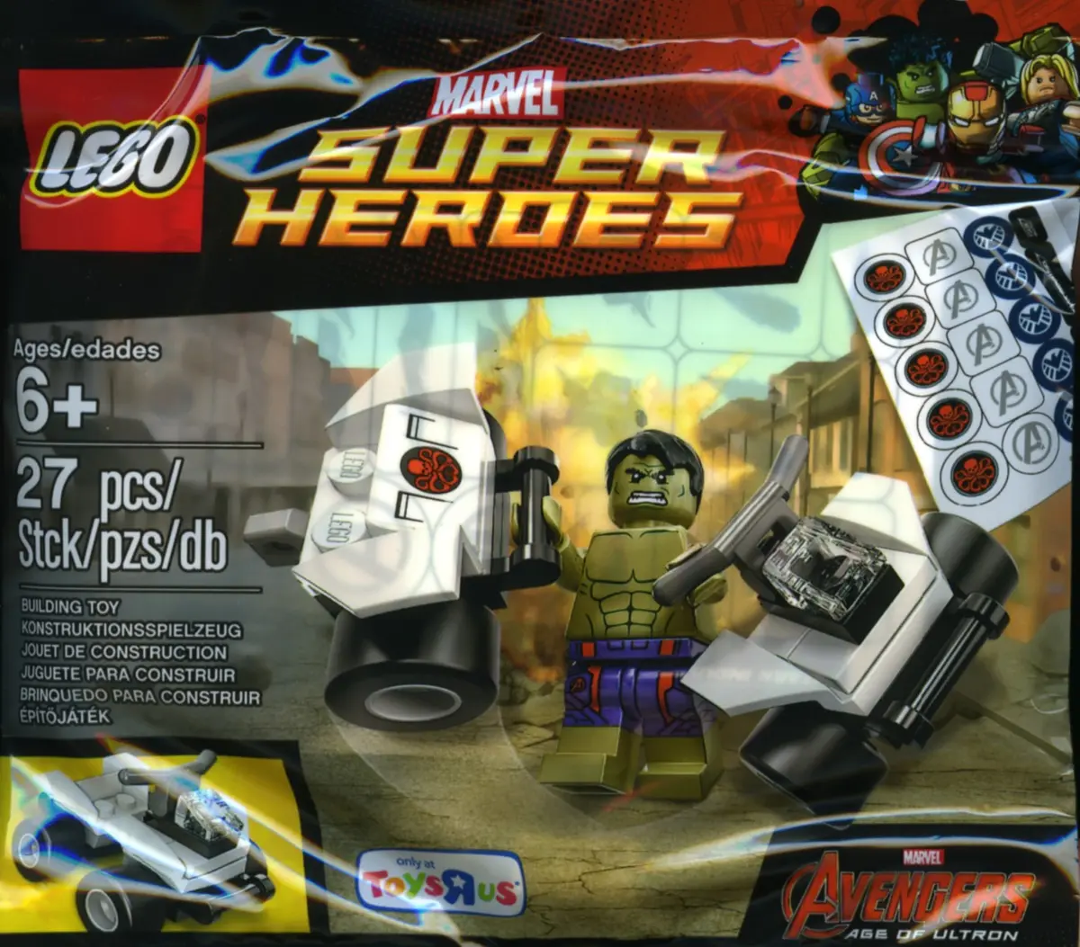 LEGO Marvel Super Heroes 5003084 The Hulk set